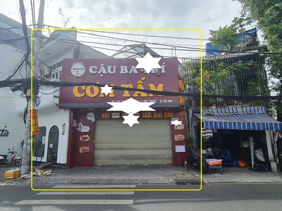 Cho thuê nhà mặt tiền thoại ngọc hầu 110m2, 1lầu - gần ngã tư - chung cư 0