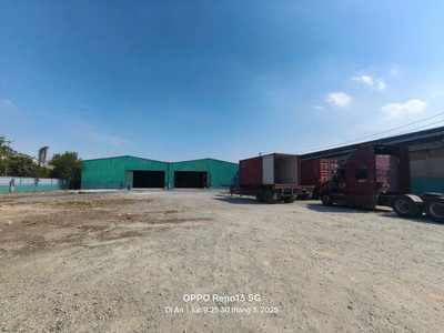 Cho thuê kho xưởng 5.000m  dĩ an bình dương, container 24/7, giá chỉ 150tr/tháng 2