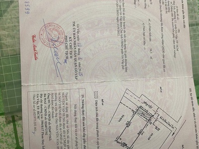 Cần bán nhanh trong tháng căn nhà tại 390/8/17, phan huy ích, p12 , q gò vấp, tp hcm 1