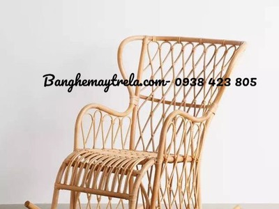 Ghế bập bênh mây tre 1