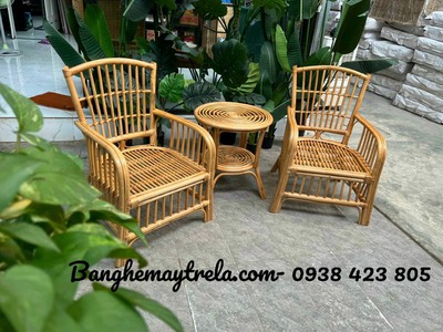 Ghế đơn mây tự nhiên phòng ngủ 4