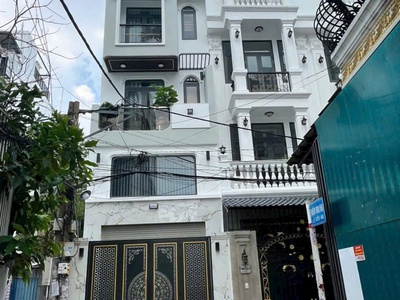 Nhà hẻm Nguyễn Súy, p Tân Quý, Tân Phú dt 64m2 3 lầu 5pn 6wc giá 8,7 tỷ 0