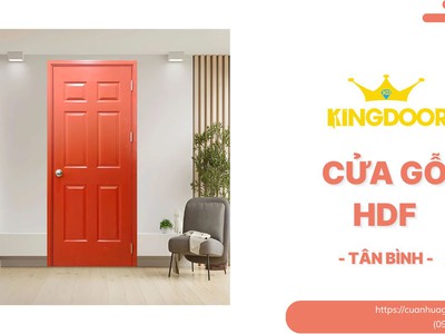 Cửa Gỗ HDF Tại Tân Bình   Thi Công   Giá Tốt 0