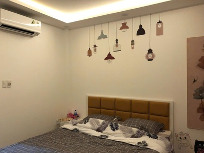 Cho thuê CC Lotus Garden, Trịnh Đình Thảo, TP: 95m2, 3p ngủ, full nt 12tr/th 2