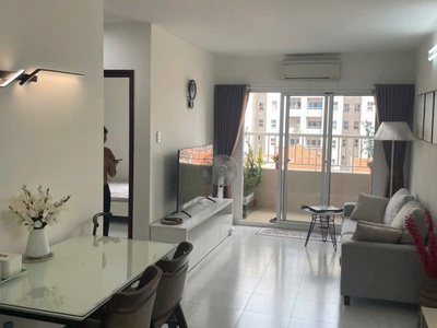 Chung cư Carillon 2, Trịnh ĐÌnh Thảo, TP: 77m2, 2p ngủ, full NT 10tr/th 0