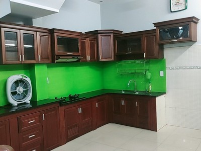Bán nhà -quang trung p8 gò vấp, xe hơi , dt 56m2  4.2mx13.5m -  4tầng - 4pn khép kín sân thượng 4