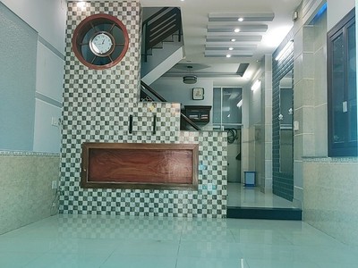 Bán nhà -quang trung p8 gò vấp, xe hơi , dt 56m2  4.2mx13.5m -  4tầng - 4pn khép kín sân thượng 3