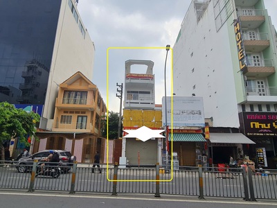 Cho thuê nhà mặt tiền lũy bán bích 104m , 3 lầu - cạnh mb bank 0