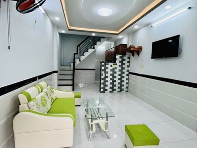 Nhà gò vấp - đường huỳnh văn nghệ - ngay emart 2 - 2pn - 32m - nhà mới đầy đủ công năng - sổ vuông 0