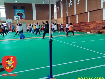 Trụ cầu lông di động  Bán trụ cầu lông 3