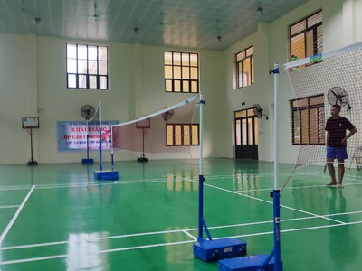 Trụ cầu lông di động  Bán trụ cầu lông 4