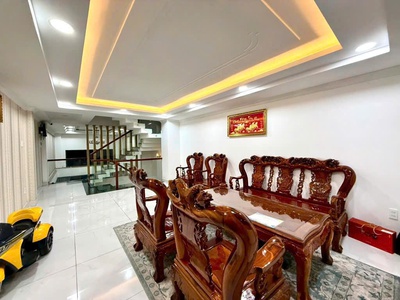 Căn nhà 5 tầng kiên cố, đẹp chỉn chu   ngay trung tâm thới an, q12 đang chờ gia chủ mới 3