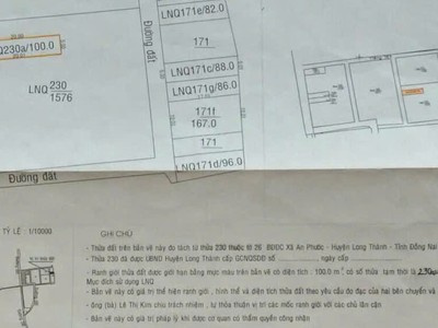Đất đẹp - giá tốt - chính chủ cần bán nhanh lô đất tại kdc ấp 7, xã an phước, long thành, đồng nai 0