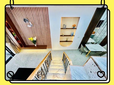 Nhỉnh 4tỷ, xe hơi đậu cửa, dtsd 76m2, nở hậu tài lộc, thống nhất, gò vấp, gần lottemart 3