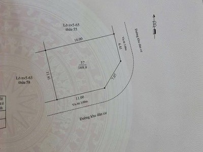 Bán đất lô góc nhà vườn KĐT Tuệ Tĩnh, ph Cẩm Thượng, TP HD, 169.9m2, mt hơn 24m, vị trí đẹp 2