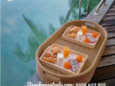 Khay nổi đồ ăn bể bơi 6