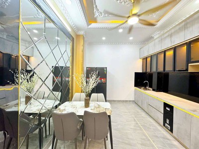 Siêu phẩm nhà mới hoàn thiện, Nhà Bè - Diện tích: 3.5m x 14m - Giá: 4 Tỷ 650 6