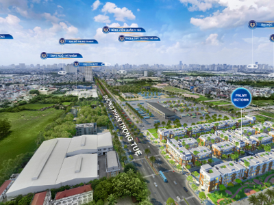Bán liền kề Palmy Biztown Thanh Trì   75m    147tr/m 0