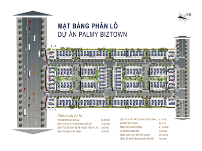 Bán liền kề Palmy Biztown Thanh Trì   75m    147tr/m 1