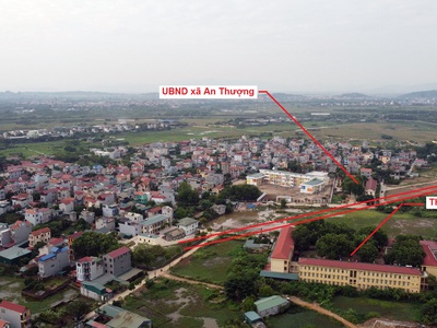 Bán nhà mặt tiền 6.4m  vàng  trục liên xã an thượng - giá 135 triệu/m , sổ đỏ chính chủ 1