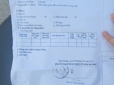 Bán đất view đẹp, hướng đông   vị trí trung tâm kđt thiên phú, tứ minh, hải dương 2