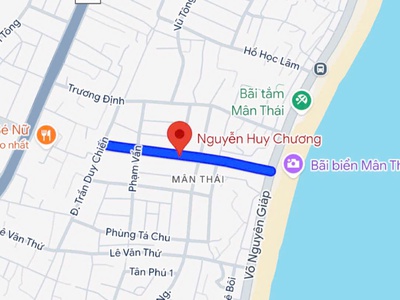 Bán 2 lô góc mt đường nguyễn huy chương, mân thái, sơn trà, đà nẵng 2
