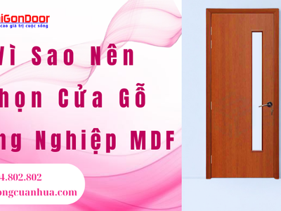 Vì Sao Nên Chọn Cửa Gỗ Công Nghiệp MDF 4