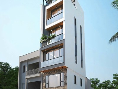 Bán nhà xây mới song phương, 4.5 tầng,57m2,  thang máy, song phương, hoài đức, hà nội 0