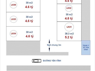 Mở bán 7 căn yên vĩnh kim chung hoài đức, cách đg ô tô 15m giá chỉ 4,6 tỷ 1