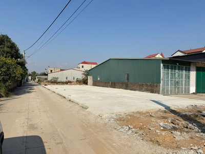Bán 100m đất tổ 9 tt quang minh, mê linh. lô góc 2 mặt tiền, đường nhựa, vỉa hè 0