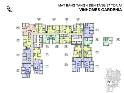Chính chủ bán căn hộ số 10 tòa a1 chung cư vinhomes gardenia hàm nghi 2