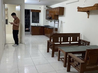 Bán căn hộ full nội thất dt 69,9m2 tầng cao siêu đẹp tại khu noxh đồng mô - đại kim - hoàng mai 3