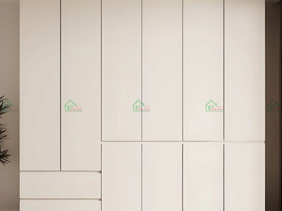 Tủ Áo MDF Melamine TA80 Màu Trắng Hiện Đại - Giá Rẻ, Tốt Nhất Tại Xưởng TPHCM 0