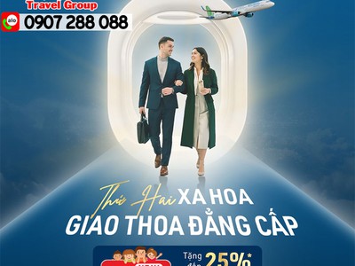 Bay Giá siêu mềm cùng Bamboo Airways mỗi thứ Hai 0