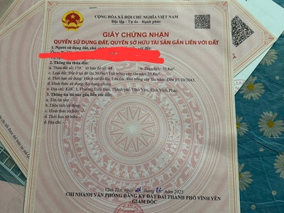 Bán nhà 2 tầng tại Liên Bảo, Vĩnh yên, Vĩnh Phúc. Giá chỉ 2.85 tỷ 2 tầng 3