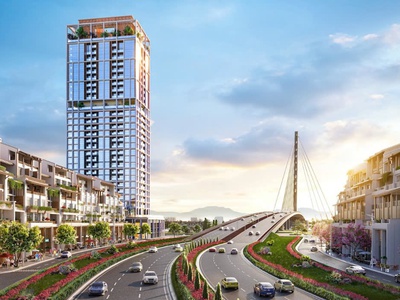 Bán gấp căn 1BR  DT49,4m2 tầng 20 siêu thoáng - View biển Mỹ Khê 1