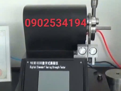 Máy kiểm tra độ bền xé rách Elmendorf điện tử YG B 033E 0