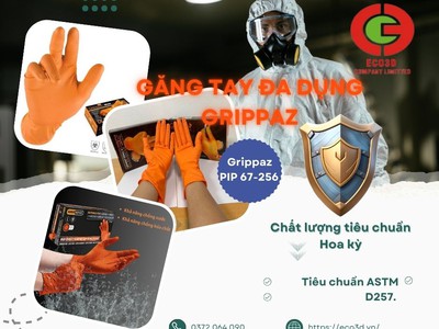 Găng Tay Chống Hóa Chất PowerCoat 950-10   Bảo Vệ Toàn Diện Bàn Tay 0