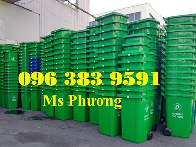 Thùng rác nhựa HDPE nhiều dung tích, thanh lý giá tốt tận kho 5
