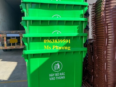 Thùng rác nhựa HDPE nhiều dung tích, thanh lý giá tốt tận kho 6