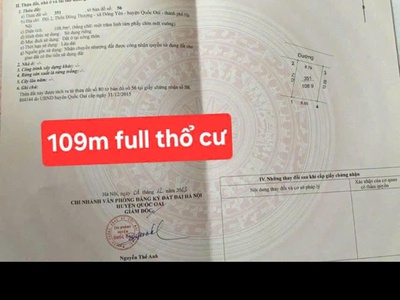 Sở hữu ngay lô đất đẹp - giá siêu đầu tư - vị trí đắc địa tại đông thượng, đông yên, quốc oai, tphn 0