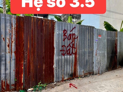 Đất lớn 5x25m hẻm xe hơi, gần chợ siêu thị trường học, hsxd 5.6 2