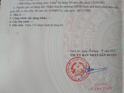 Đất dãn dân thống kênh gia lộc, hải dương 1 lô duy nhất 3