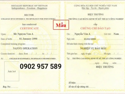 Những ai có thể học chứng chỉ bảo mẫu 0