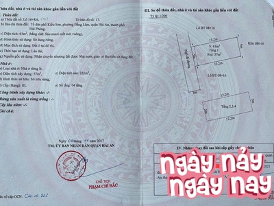 Bán nhà tô vũ - 193 văn cao, 61m 4 tầng, ngõ ô.tô, giá  4.35 tỉ 4