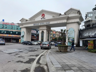 Lk lô góc 150m 4 tầng mt25m, v.hè 8m, đẹp nhất hinode royal park 3