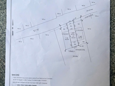 Bán đất thổ cư shr  64m2, thạnh xuân 52, q.12, 2.7 tỷ, 2