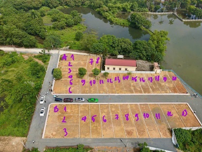 Khoang mái, đồng trúc. bán đất thổ cư 90m2 - vị trí vàng đại lộ thăng long - thạch thất - hà nội  - 2