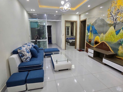 Cho thuê căn hộ 2 ngủ full đồ , khu mới, chung cư Hoàng Huy , An Đồng , An Dương 6