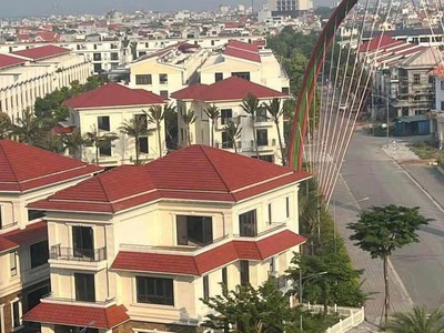 Bán biệt thự đơn lập Ecopark, view Vịnh Ngọc, TP Hải Dương, 450m2, 3 tầng, cực vip 0